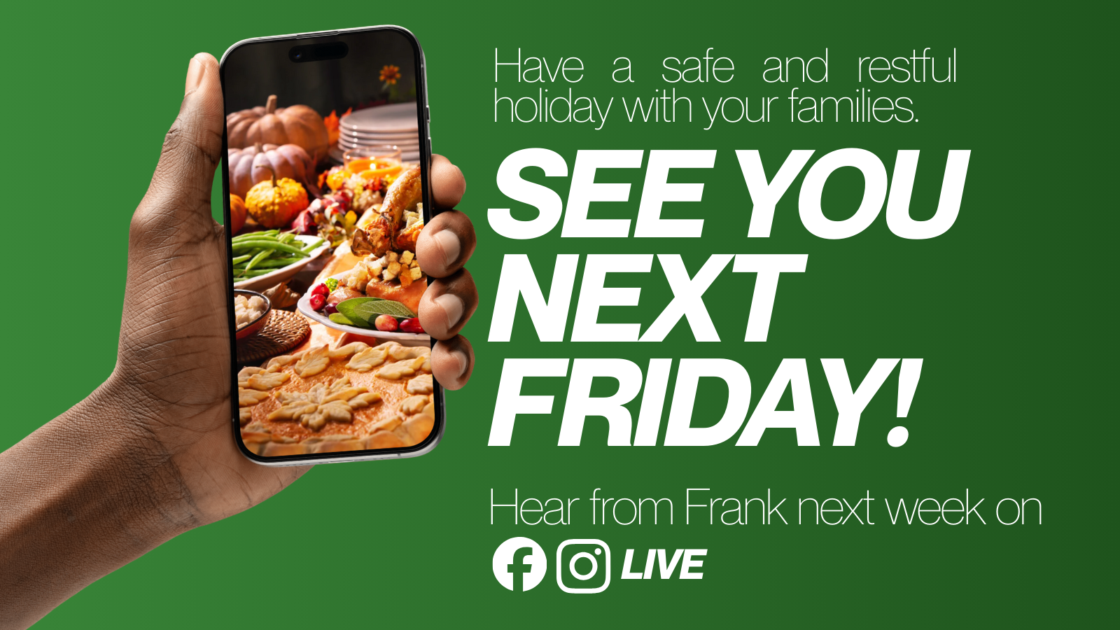 See you next Friday!