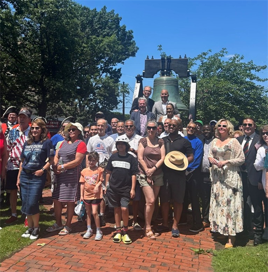 Perth Amboy Liberty Bell ceremony